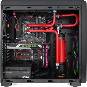 Carcasa Gaming Thermaltake Versa C23 Tempered Glass RGB Edition, USB 3.0, MiddleTower, Vent. 120mm, Desigilat - Img 4