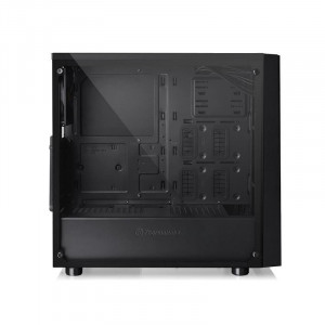 Carcasa Gaming Thermaltake Versa J21 Tempered Glass, USB 3.0, Panou transparent, MiddleTower, Vent. 120mm - Img 2