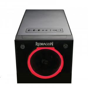 Carcasa Redragon TrailBreaker Black, Vent. 3x 120mm RGB Led, USB 3.0, Desigilat - Img 2