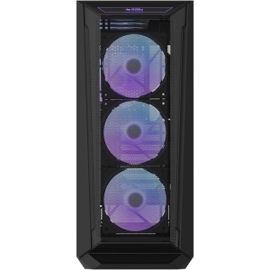 Carcasa Super Flower Zillion M705 ARGB Tempered Glass Black - Img 2