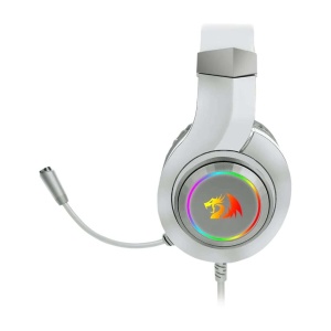 Casti gaming Redragon Hylas iluminare RGB albe - Img 4