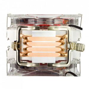 Cooler CPU Alseye Eddy 120 Red, 2x 120mm, 4-pin - Img 2