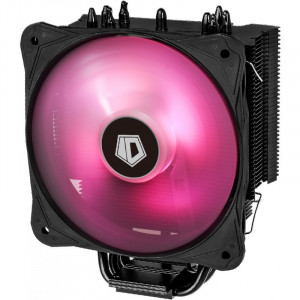 Cooler CPU ID-Cooling SE-214 RGB, Ventilator 130mm, LED RGB, 4x Heatpipe-uri Cupru - Img 1