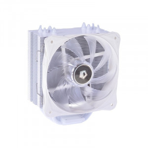 Cooler CPU ID-Cooling SE-214L Snow LED Alb, Ventilator 130mm, 4x Heatpipe-uri cupru - Img 3