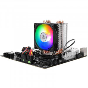 Cooler CPU Segotep Frozen Tower TS4, Iluminare RGB - Img 5