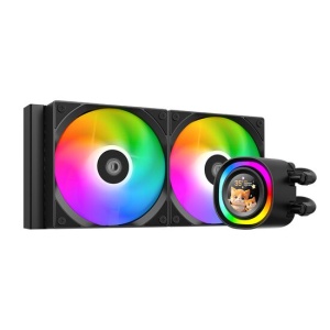 Cooler procesor cu lichid ID-Cooling FX240 LCD cu display iluminare aRGB
