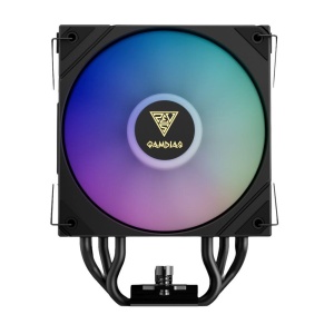 Cooler procesor Gamdias Boreas M2 51D negru iluminare aRGB - Img 3