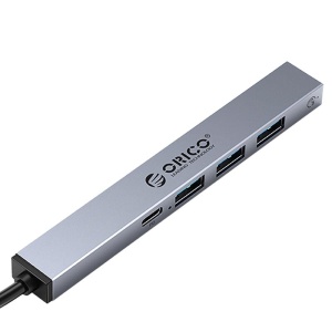 HUB USB Orico BC1-5P 5 port-uri PD 60W gri - Img 2