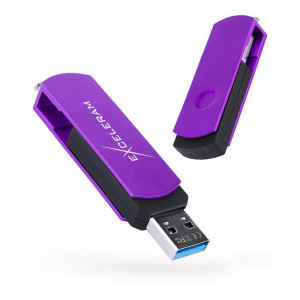 Memorie externa Exceleram P2 64GB, USB 3.1 Gen 1, Negru-Mov - Img 2
