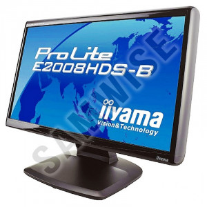 Monitor LCD Grad -A, IIYAMA ProLite 20" E2008HDS, 1600 x 900, 2ms, VGA, DVI, Cabluri DVI si Audio incluse - Img 4