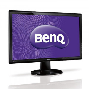 Monitor LED 24" BenQ GL2450 Glossy, Grad A, 1920x1080, Full HD, 5ms, HDMI, VGA, DVI, Cabluri Incluse - Img 1