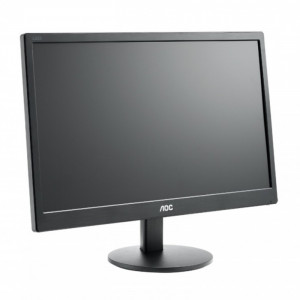 Monitor LED AOC 18.5" E970SWN, 1366x768, 5ms, VGA, Sigilat, Cabluri incluse - Img 1