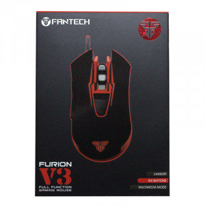 Mouse Gaming FanTech Furion V3, Optic, USB, 2400 DPI, Negru - Img 5