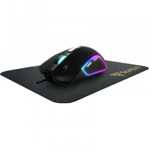 Mouse Gaming Gamdias Zeus M3, iluminare RGB, mouse pad NYX E1 - Img 1
