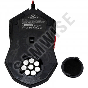 Mouse Gaming Redragon Centrophorus Black, 2000 dpi, 4000 FPS, Picioruse de teflon - Img 5
