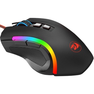 Mouse Gaming Redragon Griffin Black, 7200 dpi, Optic, 8 butoane, Iluminare LED RGB - Open BOX - Img 4