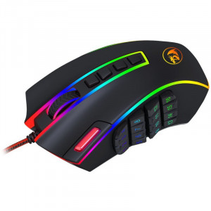 Mouse Gaming Redragon Legend Chroma, Optic, 24000 dpi, 24 butoane, Iluminare LED RGB - Img 2