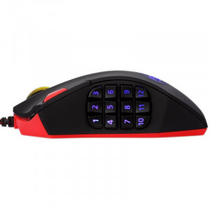 Mouse Gaming Redragon Perdition2 Black, 24000 dpi, 12000 FPS, Led Multi-Color, 19 butoane - Img 2