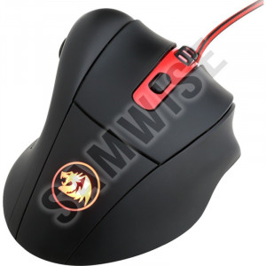 Mouse Gaming Redragon Smilodon, 2000DPI, Picioruse teflon, Iluminare LED, USB placat cu aur - Img 1