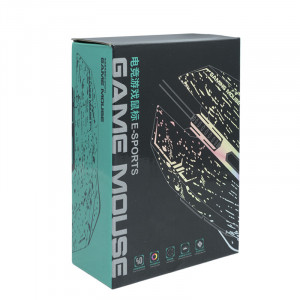 Mouse Gaming ZornWee 6D, Optic, USB, 4800 DPI, 6 butoane, Negru - Img 2