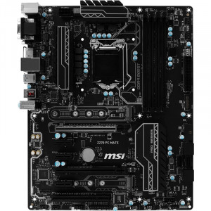 Placa de baza MSI Z270 PC MATE, LGA1151, 7th/6th gen, 4x DDR4, 6x SATA III, PCI-E x16 3.0, USB 3.0 - Img 1