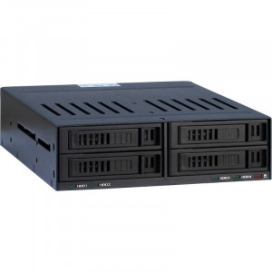Rack HDD Inter-Tech SinanPower X-3531, 4x 2.5 inch, negru - Img 1