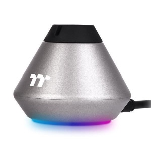 Suport cablu mouse Thermaltake Premium Argent MB1 argintiu iluminare RGB - Img 2
