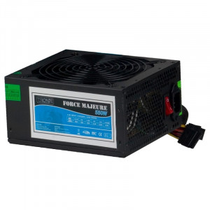 Sursa 550W Tronje Force Majeure, PCI-Express, SATA, Certificare 80+, Vent. 140mm - Img 3