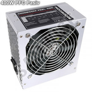 Sursa Modecom FEEL 400W, 2 x SATA, 4 x Molex, PFC Pasiv - Img 1