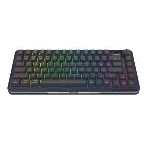 Tastatura gaming mecanica Bluetooth cu si fara fir Redragon Flekact Pro neagra iluminare RGB - Img 3
