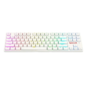 Tastatura Gaming Redragon Anubis White RGB Mecanica Brown Switch, Open Box - Img 5
