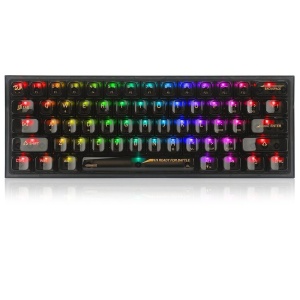 Tastatura Gaming Redragon Fizz RGB Transparent Switch Mecanica, Open Box - Img 3
