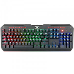 Tastatura Gaming Redragon Varuna Mecanica, Iluminare LED RGB, switch-uri outemu red - Img 1