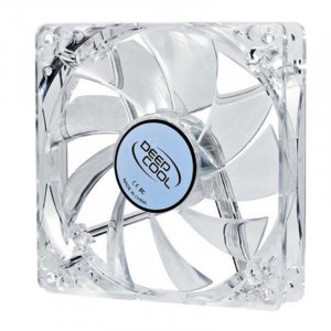 Ventilator DeepCool Xfan 120U L/B, transparent led albastru - Img 2