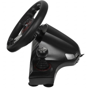 Volan gaming FlashFire Force Wheel negru cu rosu - Img 2