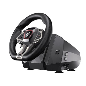 Volan Gaming FlashFire Imola negru cu rosu - Img 3