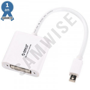 Adaptor Orico miniDisplayPort Male - DVI-D Female, Alb