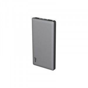 Baterie externa Hame P50C, 10000 mAh, 2x USB, 1x USB-C, 1x microUSB, cu tehnologia Quick Charge 3.0, Black - Grey - Img 1