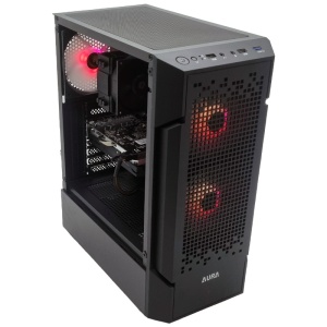 Calculator Gaming Aura V17, AMD Ryzen 7 1700 3GHz, GIGABYTE A520M K V2, 16GB DDR4, SSD 256GB, HDD 1TB, RX 580 8GB GDDR5 - Img 2