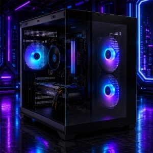 Calculator Gaming Aura V29, AMD Ryzen 5 3400G 3.7GHz, ASRock A520M-HVS, 16GB DDR4, SSD 250GB, HDD 1TB, GTX 1080 8GB GDDR5