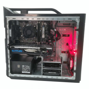 Calculator Gaming Lenovo Legion T530, Intel Core i5 9500 3GHz, 16GB DDR4, SSD 256GB, HDD 1TB, RX 580 NITRO+ 4GB GDDR5 - Img 3