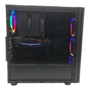 Calculator Gaming Sideswipe V5, Intel Core i7-10700 2.9GHz, Asus Pro H410M-C2, 32GB DDR4, SSD 1TB, HDD 6TB, RTX 2070 XLR8 Gaming 8GB GDDR6 - Img 3