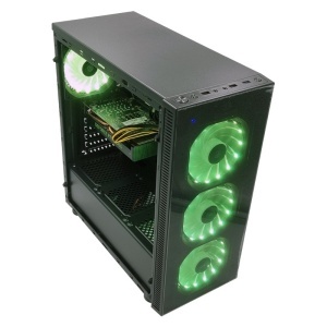 Calculator Gaming Sideswipe V7, Intel Core i5 10500T pana la 3.8GHz, GIGABYTE H510M, 16GB DDR4, SSD 512GB, HDD 1TB, RTX 2060 6GB GDDR6 - Img 3