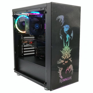 Calculator Gaming SteelJaw V2, Intel Core i5 8400T turbo 3.3GHz, ASUS ROG STRIX Z390-F, 32GB DDR4, SSD 500GB, HDD 1TB, GTX 1660 6GB DDR6, 550W - Img 1