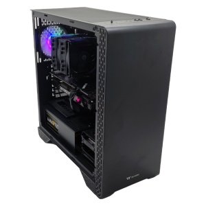 Calculator Gaming Thermaltake V8, AMD Ryzen 5 5500 3.6GHz, B450 Gaming X, 32GB DDR4, SSD 512GB, HDD 2TB, RTX 3070 8GB GDDR6 - Img 2