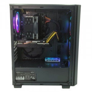 Calculator Gaming Zed V10, Intel Core i5-9400f 2.9GHz, GA-H310M S2H, 32GB DDR4, SSD 512GB, HDD 3TB, GTX 1660 Extreme 6GB DDR5 - Img 2