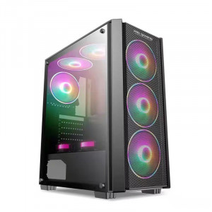 Calculator Gaming Zed V11, Intel Core i5-9400f 2.9GHz, GA-H310M S2H, 16GB DDR4, SSD 256GB, HDD 2TB, RX 580 8GB DDR5 - Img 5