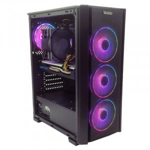 Calculator Gaming Zed v6, Intel Core i5-8500 3GHz, GA-H310M S2H, 16GB DDR4, SSD 256GB, HDD 3TB, RX 580 NITRO+ 4GB GDDR5 - Img 1