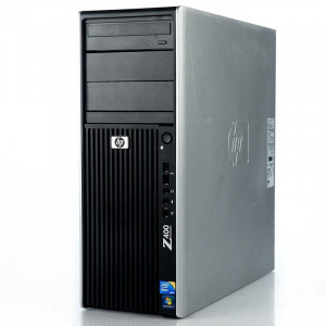 Calculator Incomplet HP Z400 Workstation, Intel Xeon QuadCore W3520 2.66GHz, 4x DDR3, SATA II, DVD, Cooler inclus - Img 1