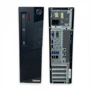 Calculator Lenovo M93P DT, Intel Core i5 4460 3.2GHz, 8GB DDR3, SSD 256GB, USB 3.0, DVD-ROM - Img 2